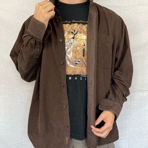 Vintage Eddie Bauer Corduroy Button Down